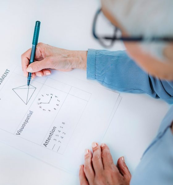 Neuropsychological test for cognitive function or cognitive ability test.