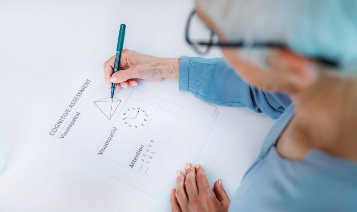 Neuropsychological test for cognitive function or cognitive ability test.